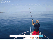 Tablet Screenshot of marlasportfishing.com